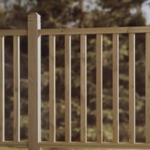 Newel Posts - Spindles - Top & Bottom Rails